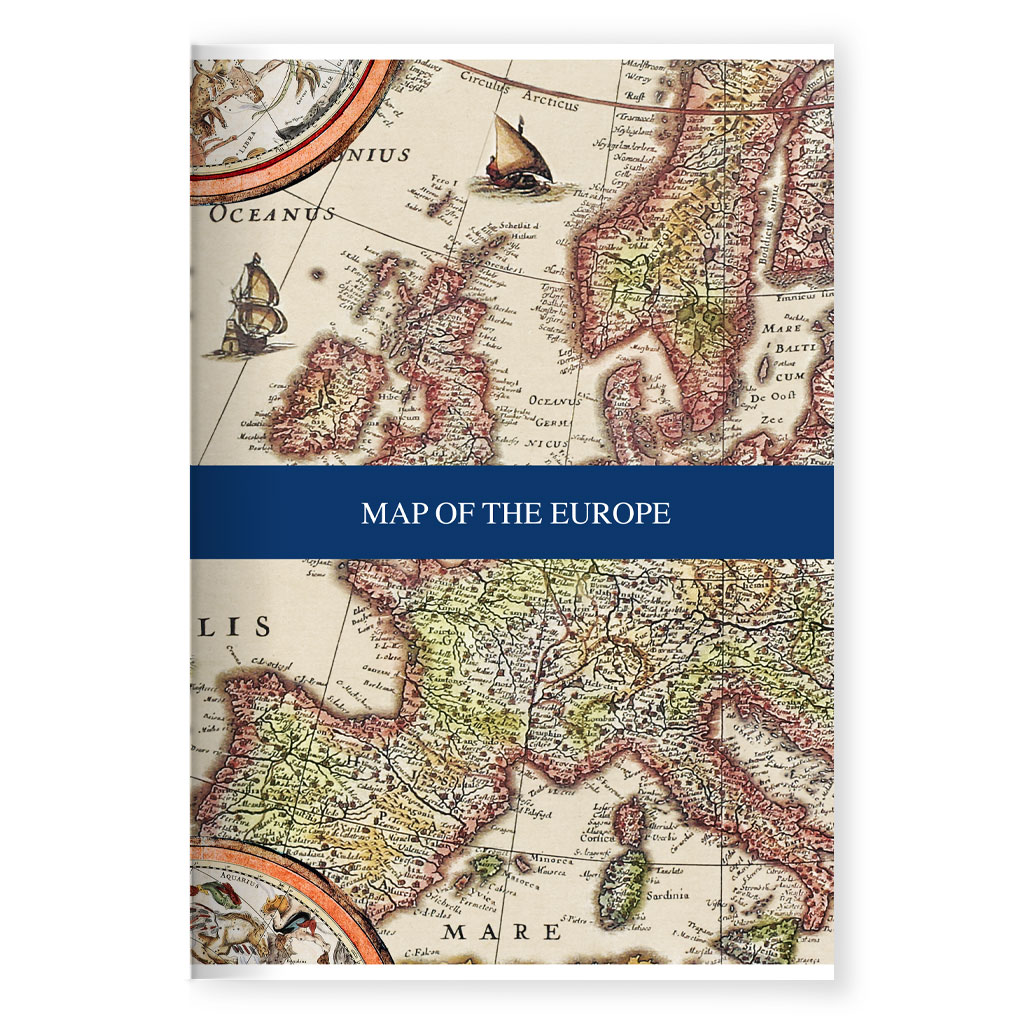 Зошит ПОЛІГРАФІСТ А4, 96 арк., клітка, Карта 2